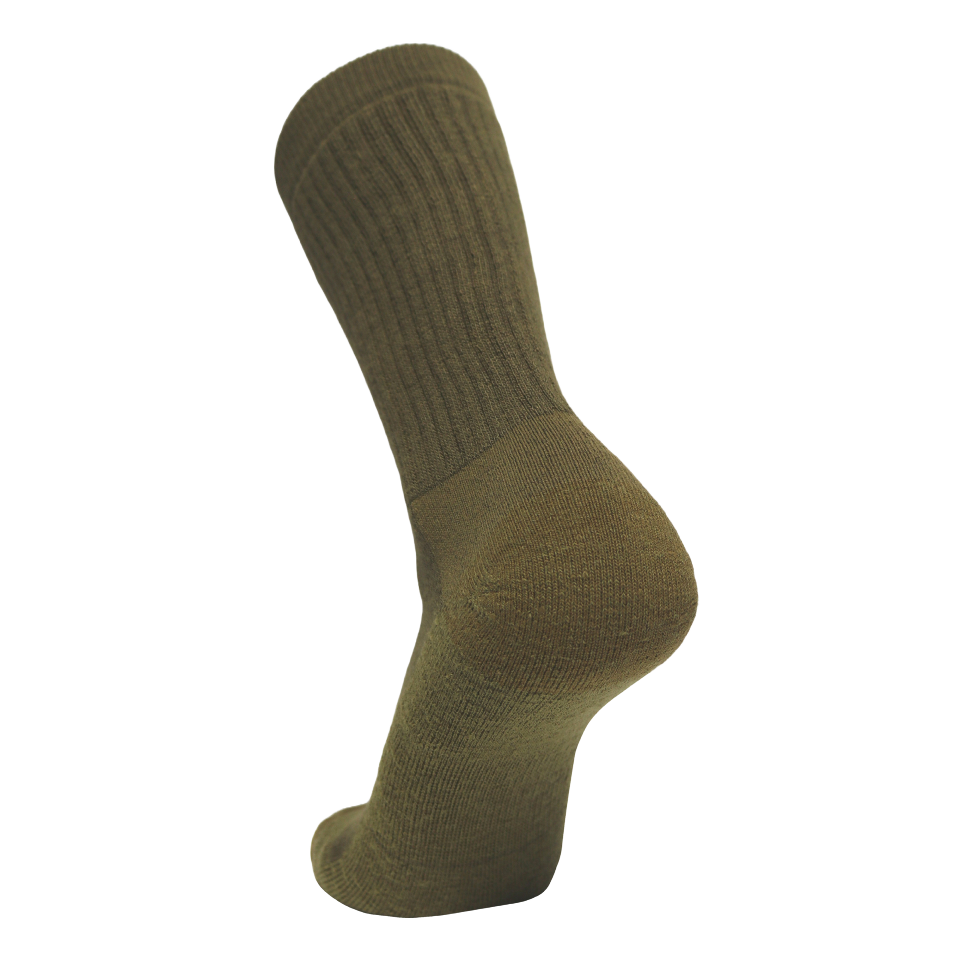 FIRE Sock military tactical crew sock in olive khaki by Covert Threads on Tampa Home & Garden Store