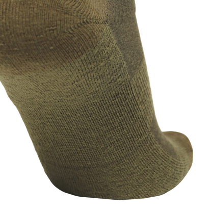 FIRE Sock olive green crew knit military sock by Covert Threads on Tampa Home & Garden Store
