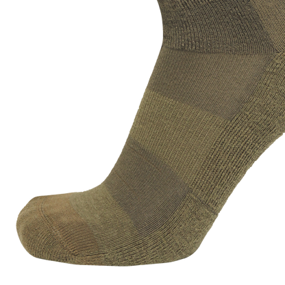 FIRE Sock military/tactical crew sock in olive khaki by Covert Threads on Tampa Home & Garden Store