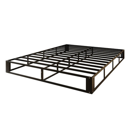 Base de somier de metal tamaño completo de 7.8 pulgadas con cubierta para colchón