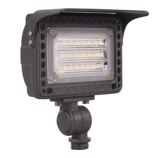 FLACC20 Low Voltage Adjustable CCT and Wattage 5W-20W Outdoor LED Landscape Lighting Flood Light