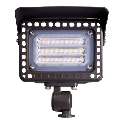 FLACC20 Low Voltage Adjustable CCT and Wattage 5W-20W Outdoor LED Landscape Lighting Flood Light