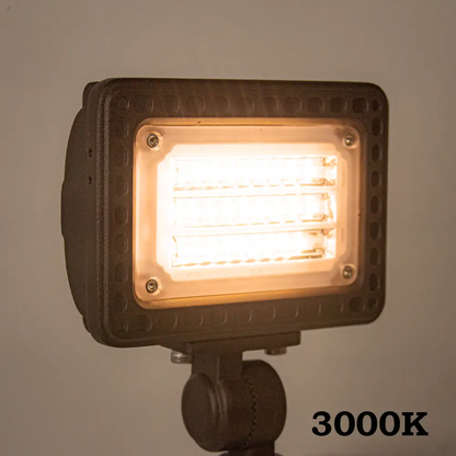 Flacc20 low voltage adjustable CCT flood light warm 3000K LED by Kings Outdoor Lighting on Tampa Home & Garden Store