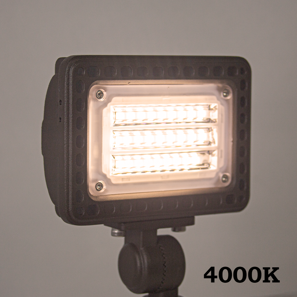 Foco LED para exteriores FLACC20 de bajo voltaje, ajustable, con CCT y potencia de 5 W a 20 W, para iluminación paisajística