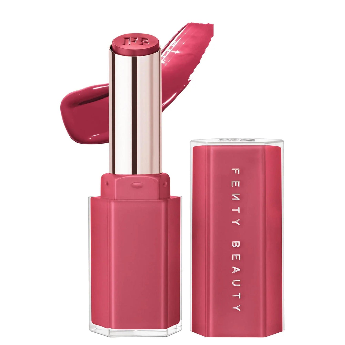 Fenty Beauty Gloss Bomb Stix lip gloss in pink, vegan formula with Shea Butter on Tampa Home & Garden Store