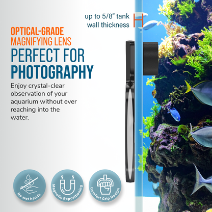 DeepSee Viewer Clear 4 Inch Aquarium Magnifier