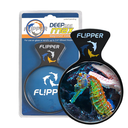DeepSee Viewer Black Max 5 Inch Magnifier aquarium viewer by Flipper Aquarium Products on Tampa Home & Garden Store