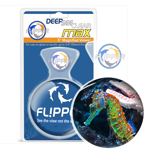 DeepSee Clear Max 5-inch Magnified Aquarium Viewer by Flipper Aquarium Products on Tampa Home & Garden Store