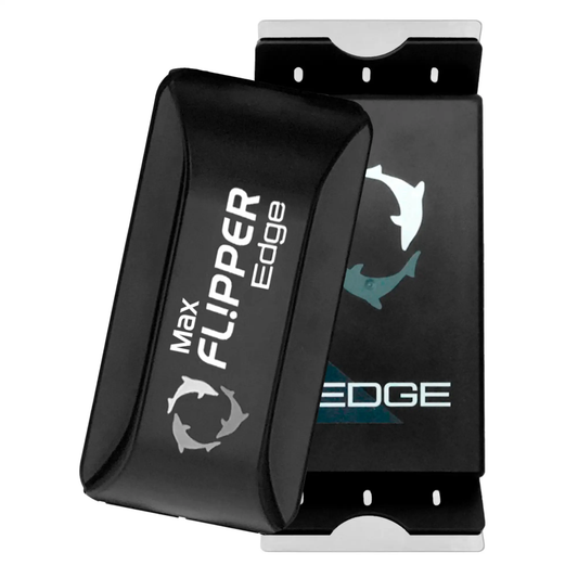 Flipper Edge 2 in 1 Magnetic Algae Cleaner aquarium cleaner, black Flipper Aquarium Products on Tampa Home & Garden Store