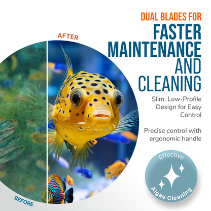 Flipper Edge Clownfish 2 in 1 Magnetic Cleaner