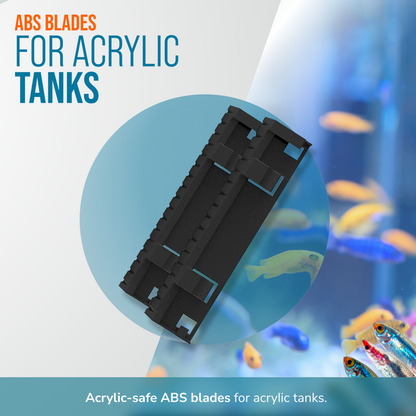 Flipper Max Abs Replacement Blades Acrylic Tanks
