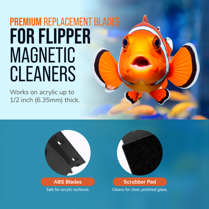 Flipper Standard ABS Replacement Blades 3 Pack