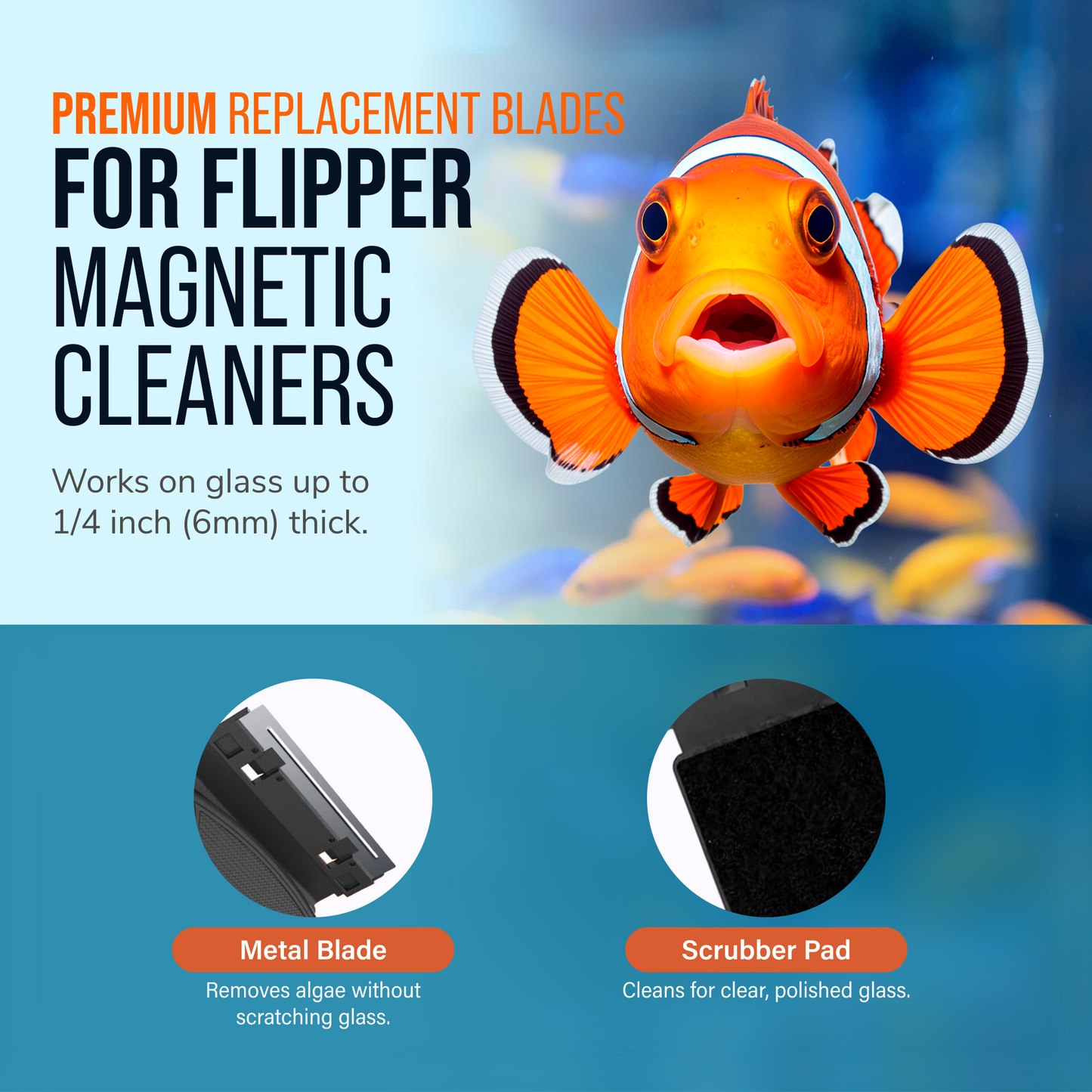 Flipper Nano Stainless Steel Blades 2 Pack