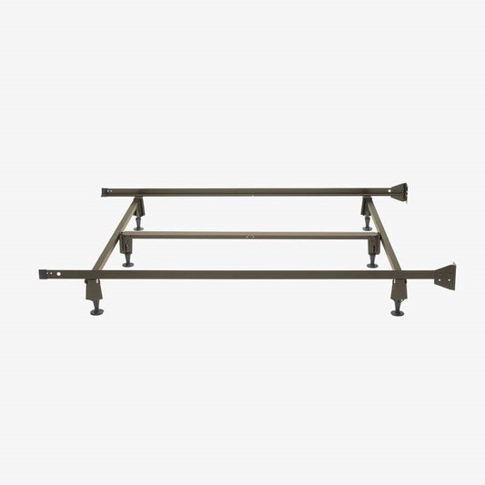 Full size Steel Metal Bed Frame with Bolt-on Headboard Brackets - Tampa Home & Garden Store