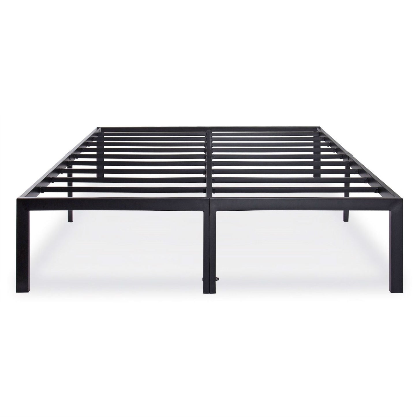 Base de cama de plataforma de metal de tamaño completo resistente - Capacidad de peso de 2,000 lb