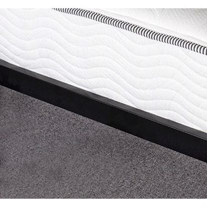 Base de cama de plataforma de metal de tamaño completo resistente - Capacidad de peso de 2,000 lb