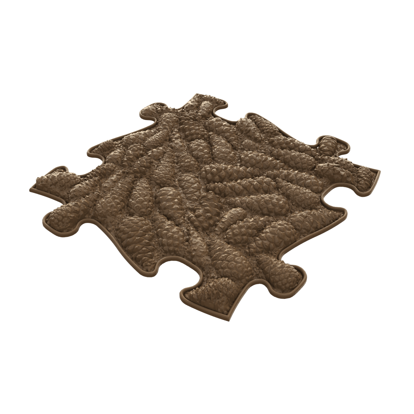 Sensory Gift Set Play Mats brown textured interlocking tiles by TINNITOTS on Tampa Home & Garden Store