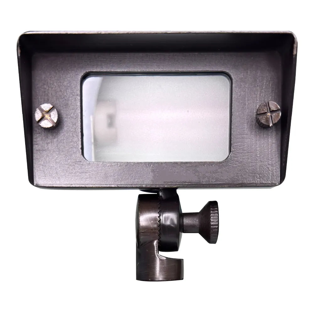 FPB01 Brass Rectangular LED Directional Flood Light Adjustable Lighting