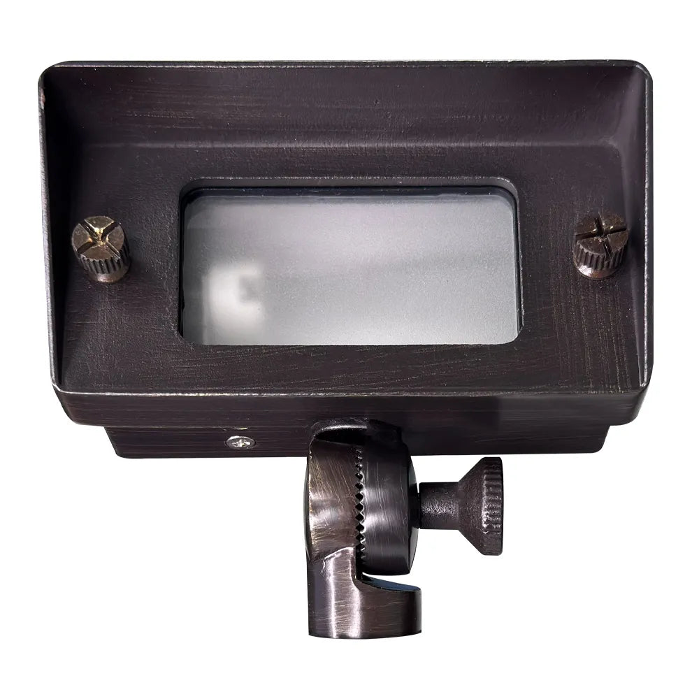 FPB01 Brass Rectangular LED Directional Flood Light Adjustable Lighting