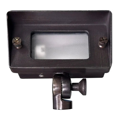 Foco LED direccional rectangular de latón FPB01, iluminación ajustable