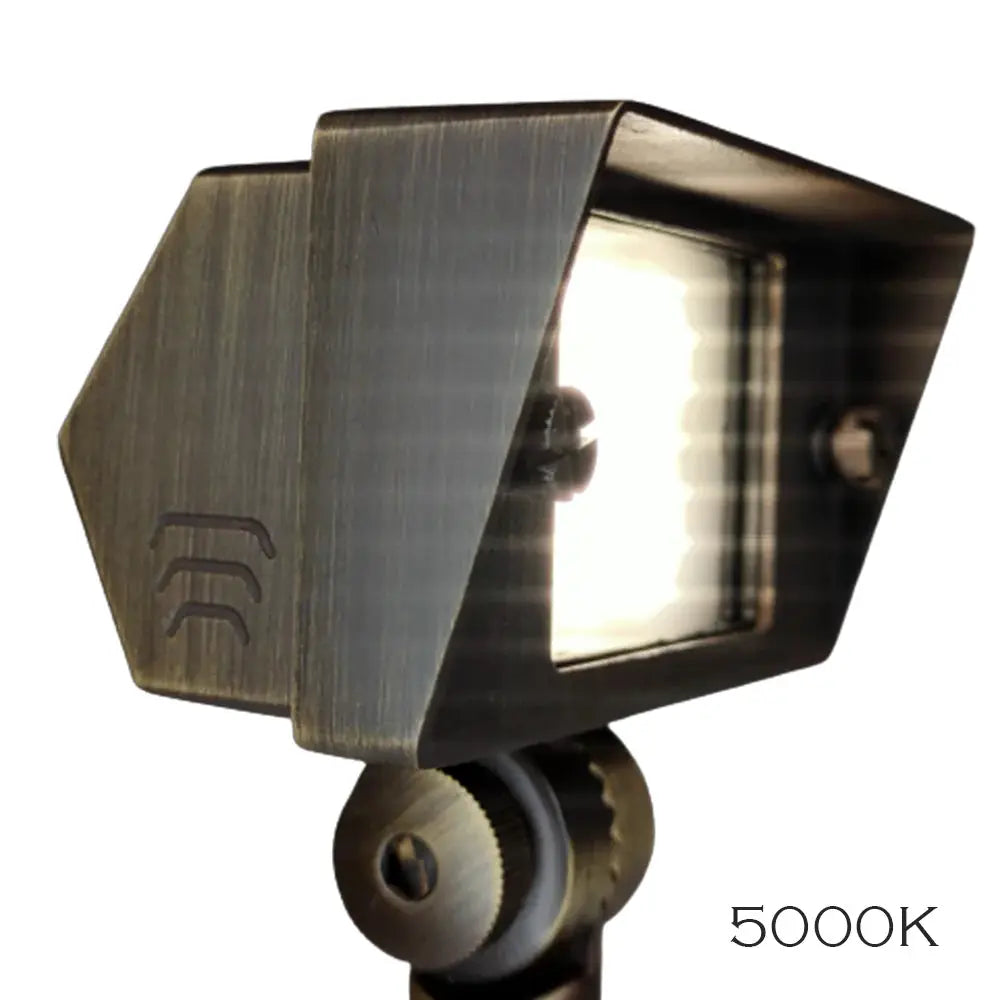FPBCC04 Laiton moulé 3CCT réglable 2W-7W rectangulaire intégré projecteur LED luminaire basse tension