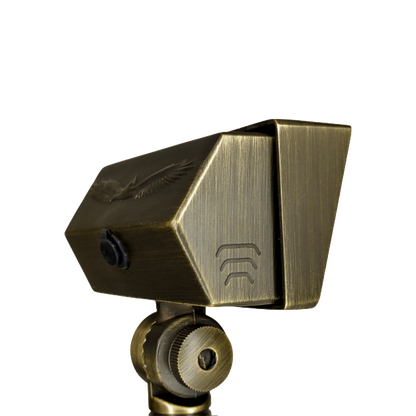 FPBCC04 Laiton moulé 3CCT réglable 2W-7W rectangulaire intégré projecteur LED luminaire basse tension