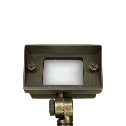 FPBCC04 Laiton moulé 3CCT réglable 2W-7W rectangulaire intégré projecteur LED luminaire basse tension