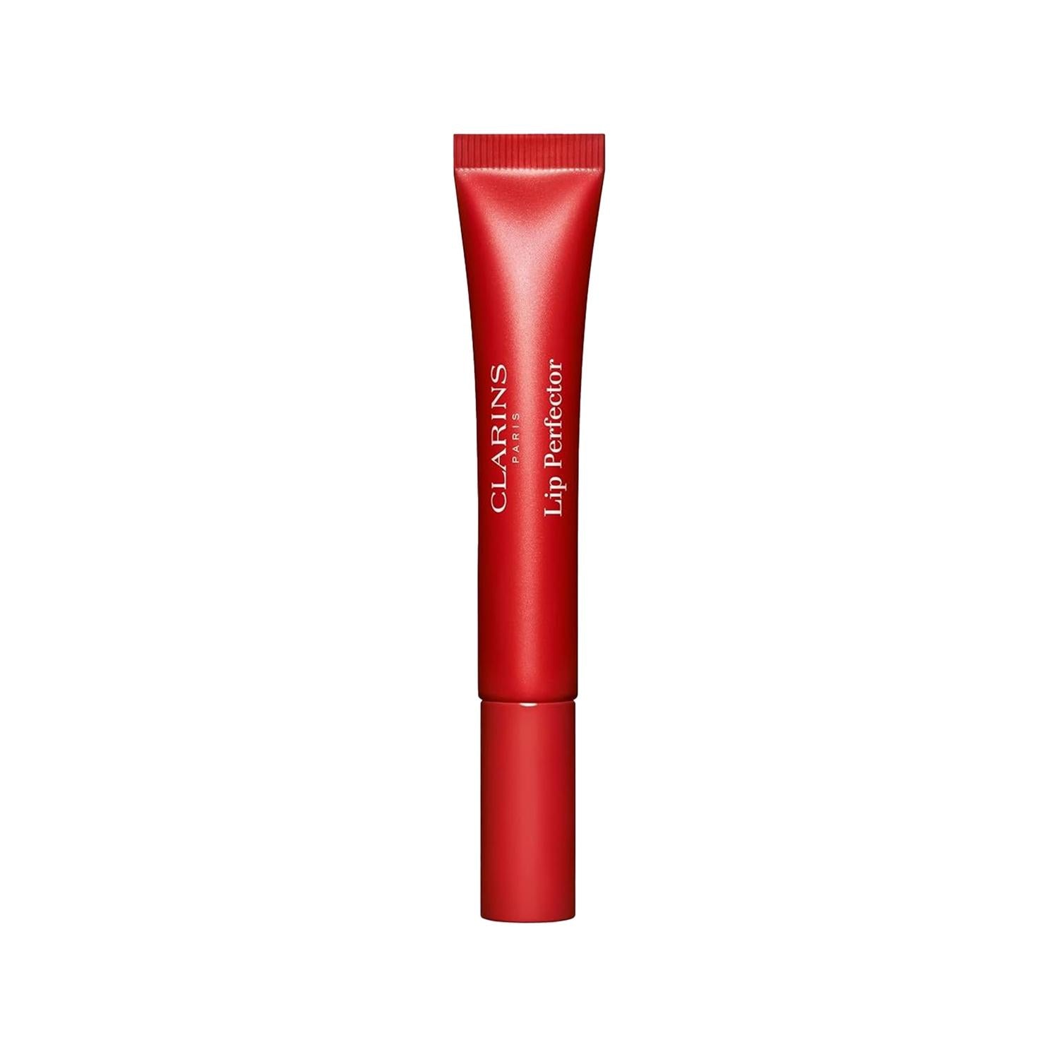 Lip Gloss Clarins Lip Perfector red tube with white lettering on Tampa Home & Garden Store