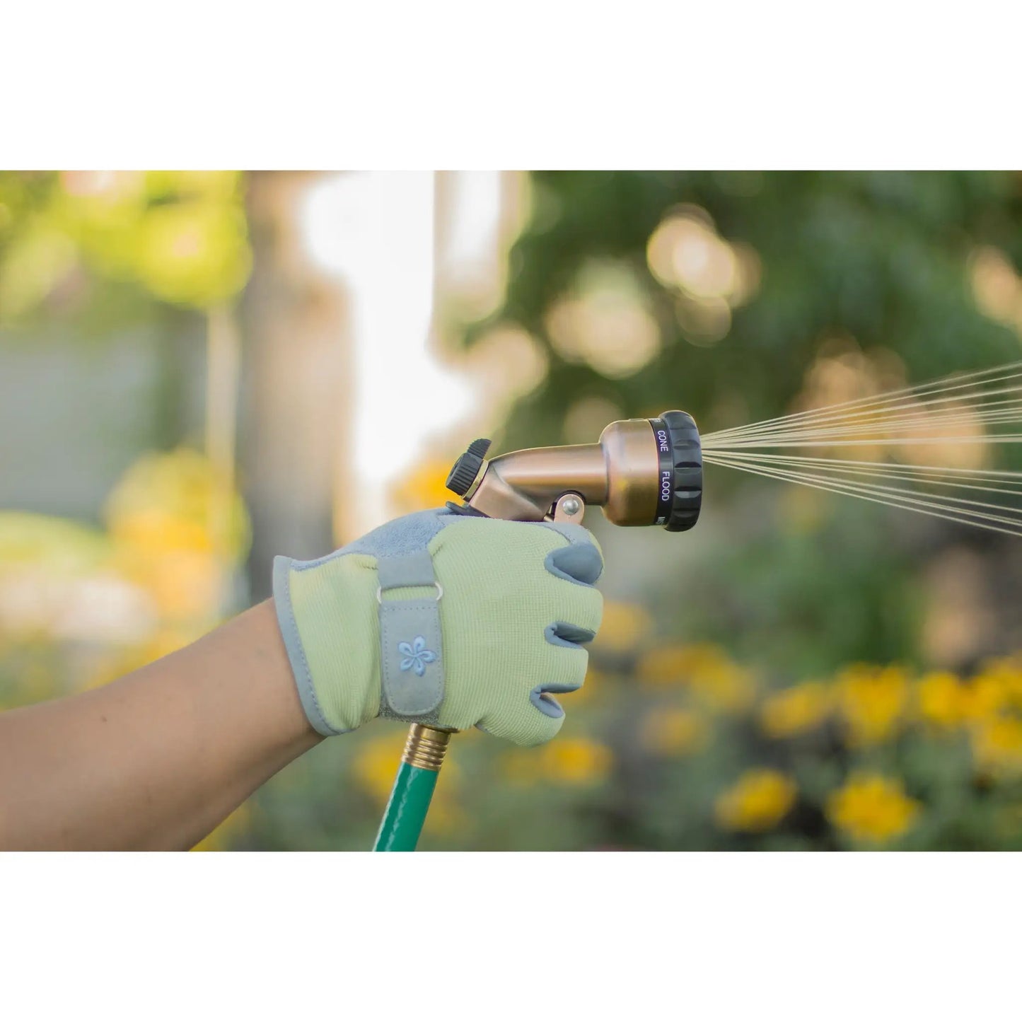 Orbit Irrigation 7-Pattern Zinc Front Trigger Nozzle Copper handheld hose spray on Tampa Home & Garden Store