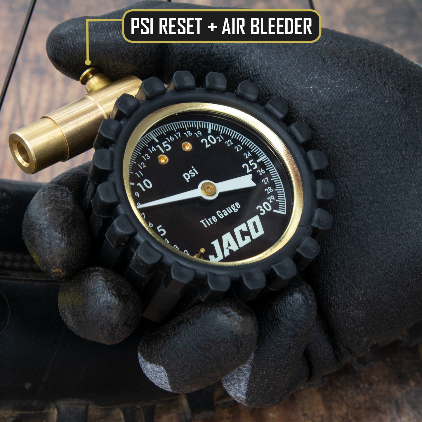 FTX-30 Low Pressure Presta Tire Gauge for Bikes (Max 30 PSI) | Fat Tire Bike Series - Tampa Home & Garden Store