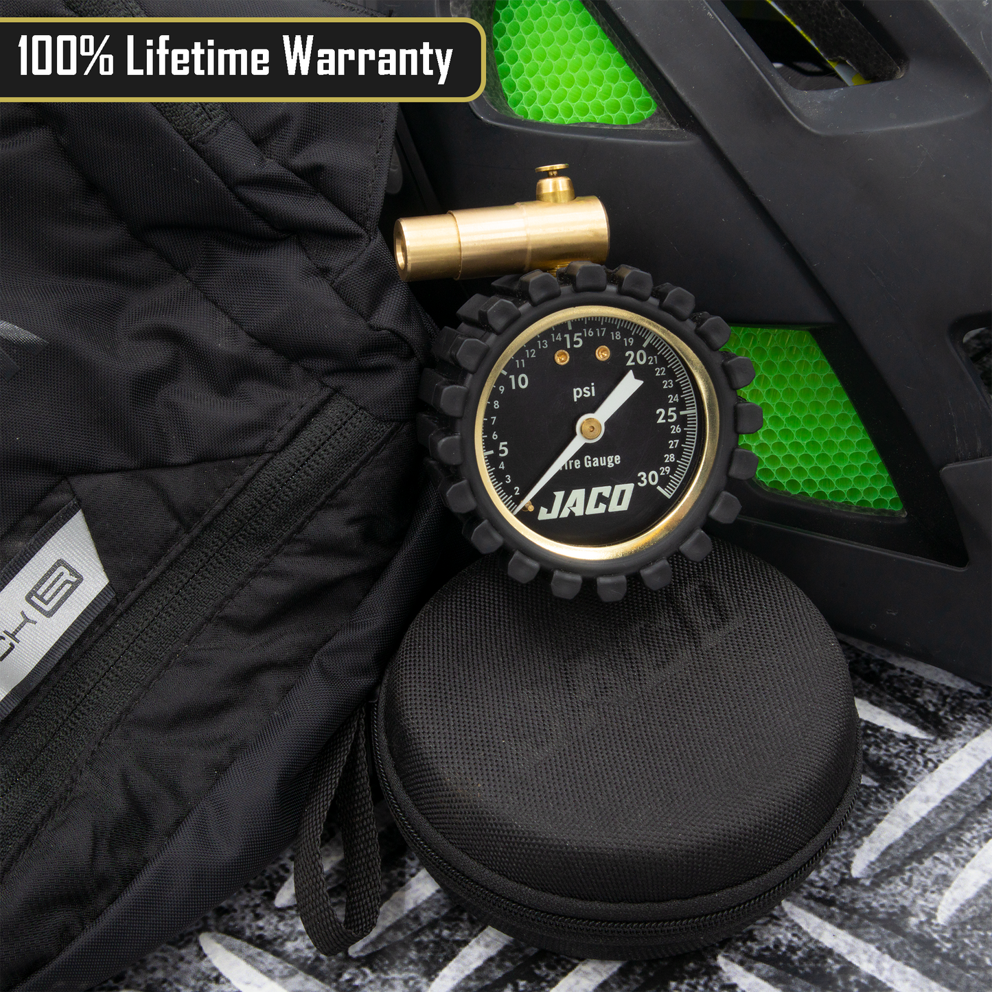 FTX-30 Low Pressure Presta Tire Gauge for Bikes (Max 30 PSI) | Fat Tire Bike Series - Tampa Home & Garden Store