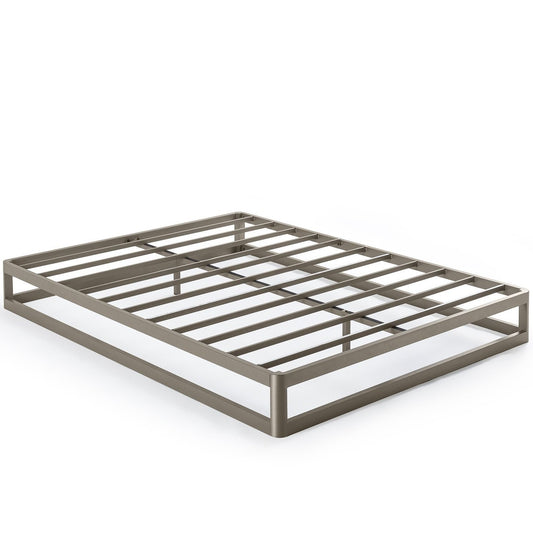 Full size Modern Heavy Duty Low Profile Metal Platform Bed Frame - Tampa Home & Garden Store