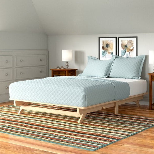 Farmhouse Full Size Solid Wood Platform Bed Made in USA - Tampa Home & Garden Store