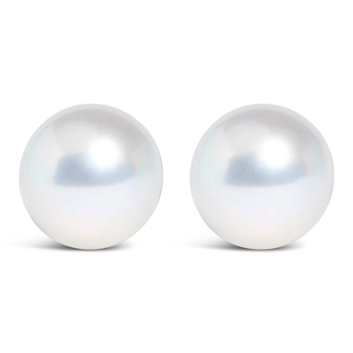 Sterling silver pearl stud earrings, 5-5.5mm cultured freshwater pearls, white pair on Tampa Home & Garden Store
