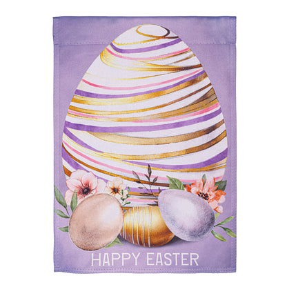 Faberge Easter Egg Suede Garden Flag - Tampa Home & Garden Store