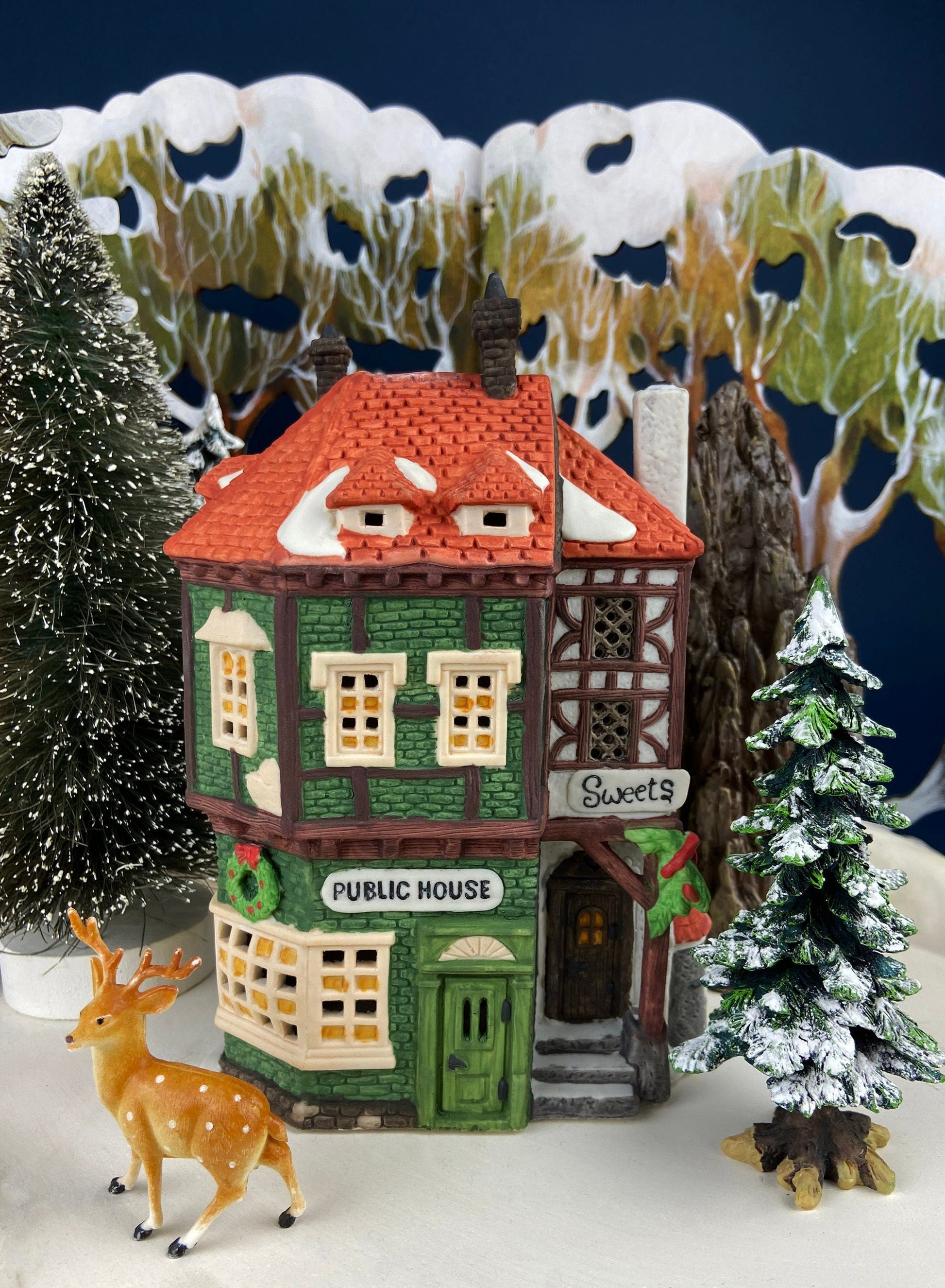 Fagin's Hide-A-Way by Department 56. Illuminated Porcelain Dickens Village Series. Christmas Village. Fun Magical Holiday Celebration. - Tampa Home & Garden Store