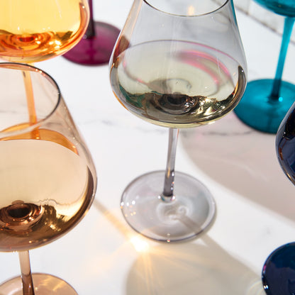 the Stagioni Autumn Stemmed Wine Glasses Set