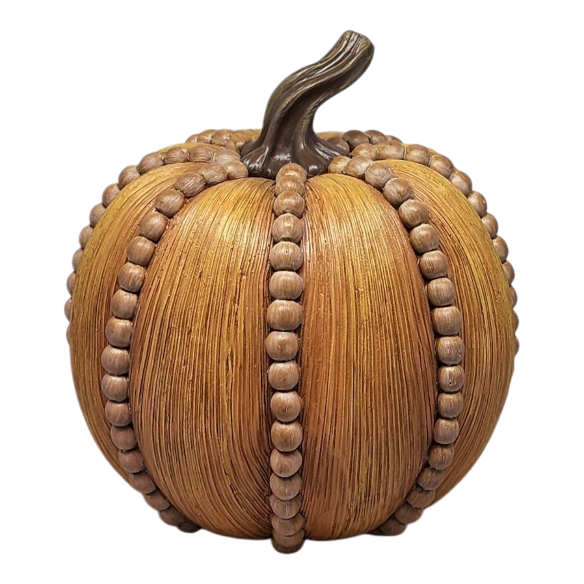 Fall Textured Pumpkin - - Tampa Home & Garden Store