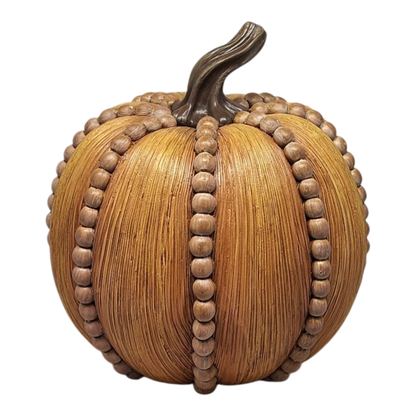 Fall Textured Pumpkin - - Tampa Home & Garden Store