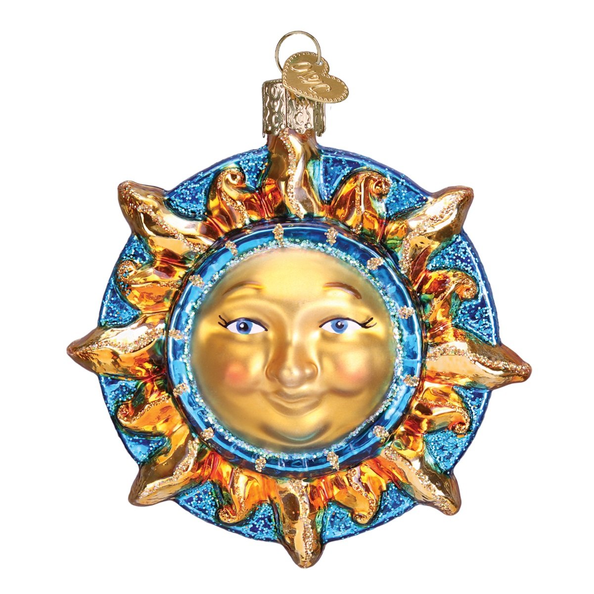 Fanciful Sun Glass Ornament - Tampa Home & Garden Store