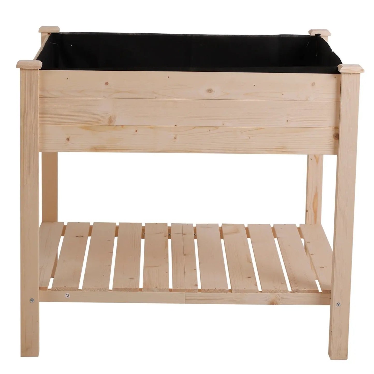FarmHome Square Fir Wooden Raised Garden Planter Box - Tampa Home & Garden Store