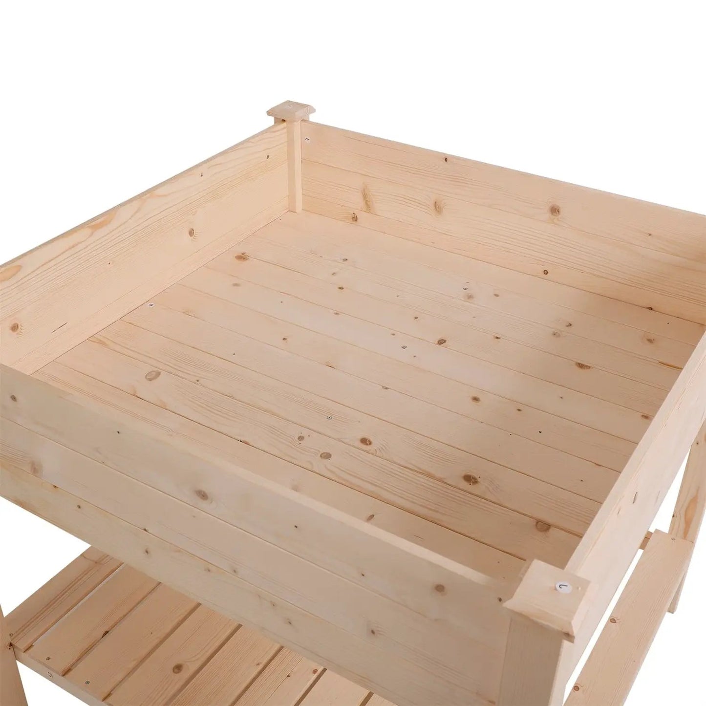 FarmHome Square Fir Wooden Raised Garden Planter Box - Tampa Home & Garden Store