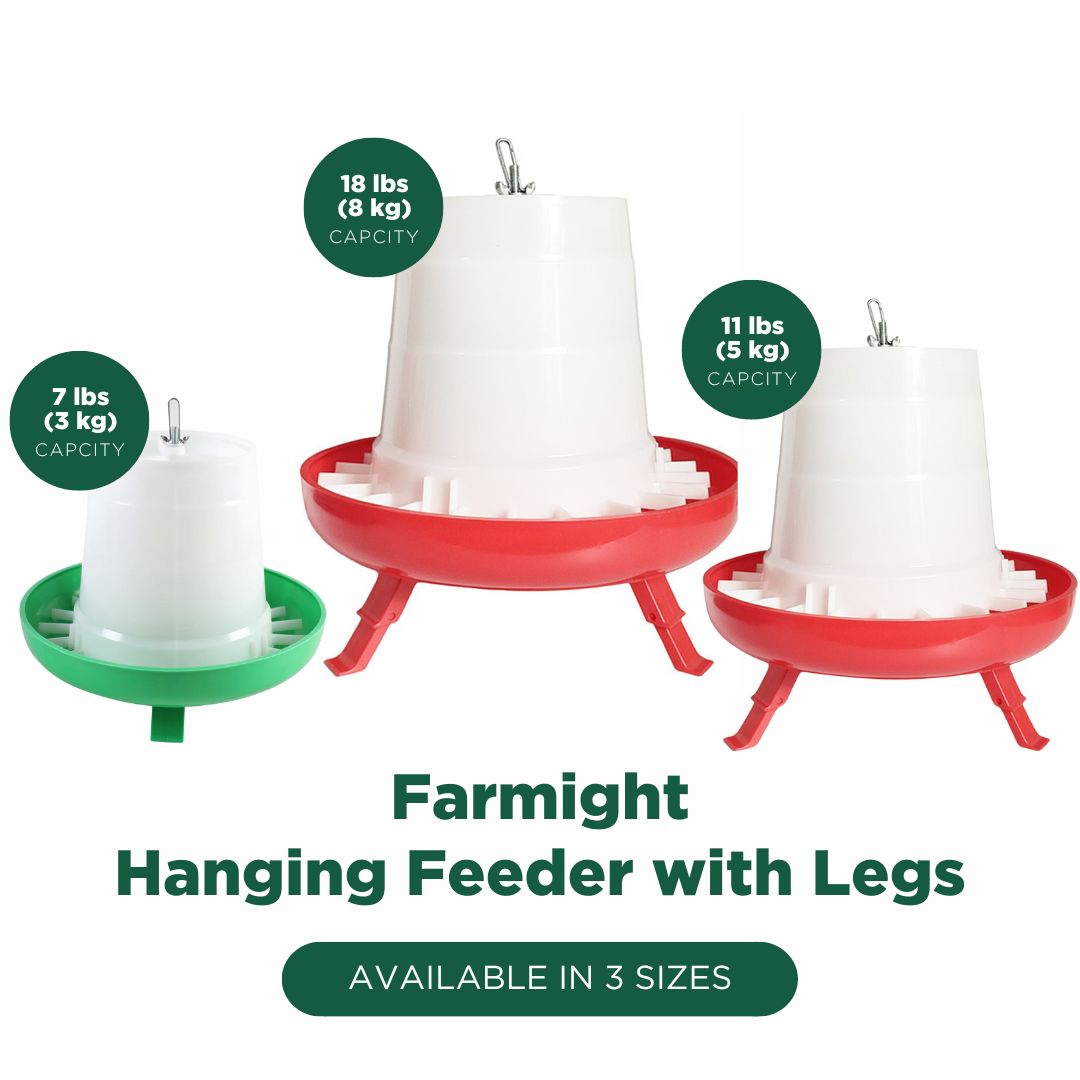 Farmight Open Top Hanging Feeder with Legs, 2 colors, 3 sizes - Tampa Home & Garden Store