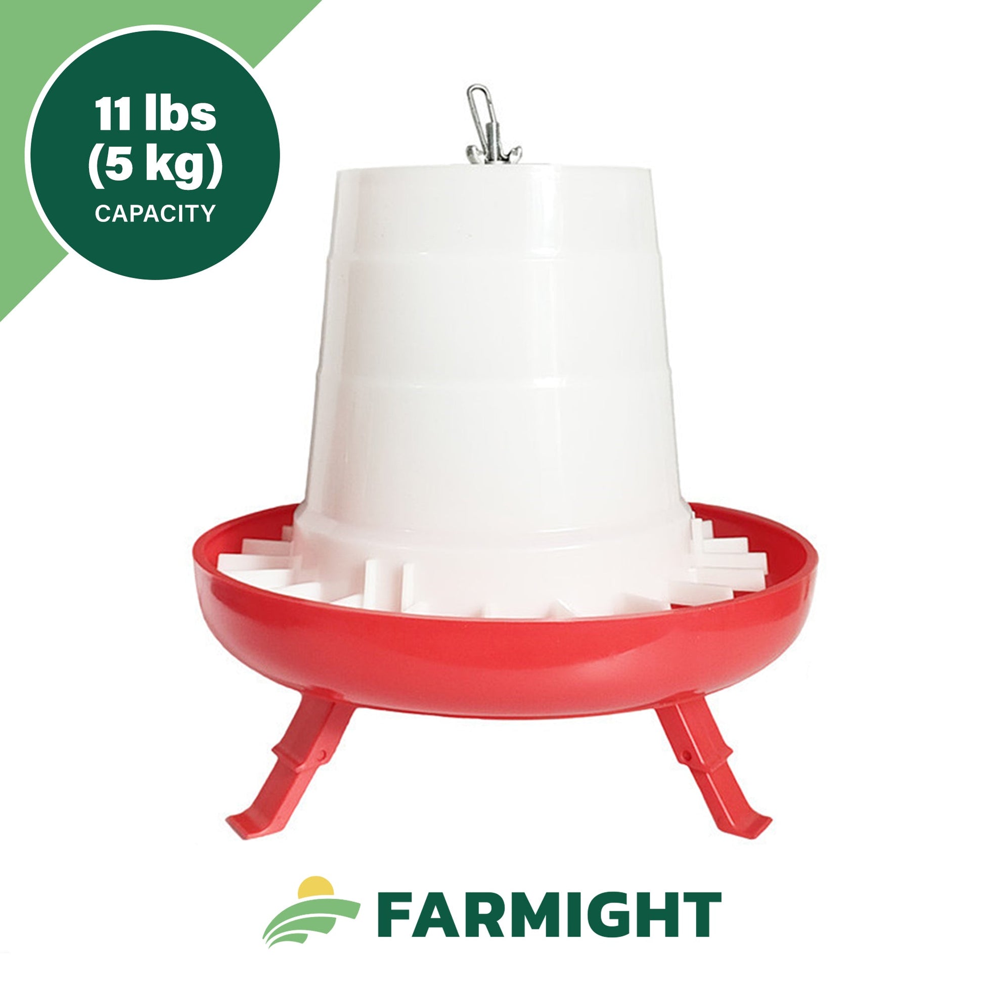 Farmight Open Top Hanging Feeder with Legs, 2 colors, 3 sizes - Tampa Home & Garden Store