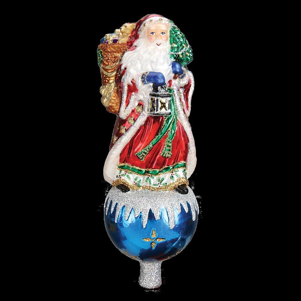 Father Christmas Tree Topper - Tampa Home & Garden Store