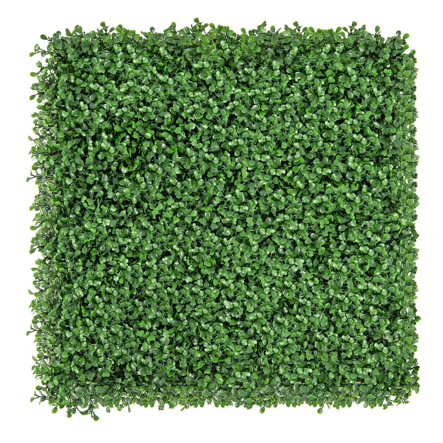 12 paneles de pared de boj artificial de 20 x 20 pulgadas con ramas insertables