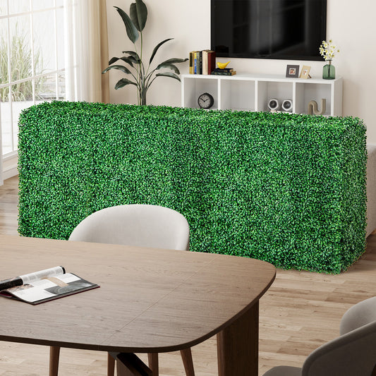 Faux Greenery Room Divider Decorative Privacy Screen Fence Hedge Wall-S - Tampa Home & Garden Store
