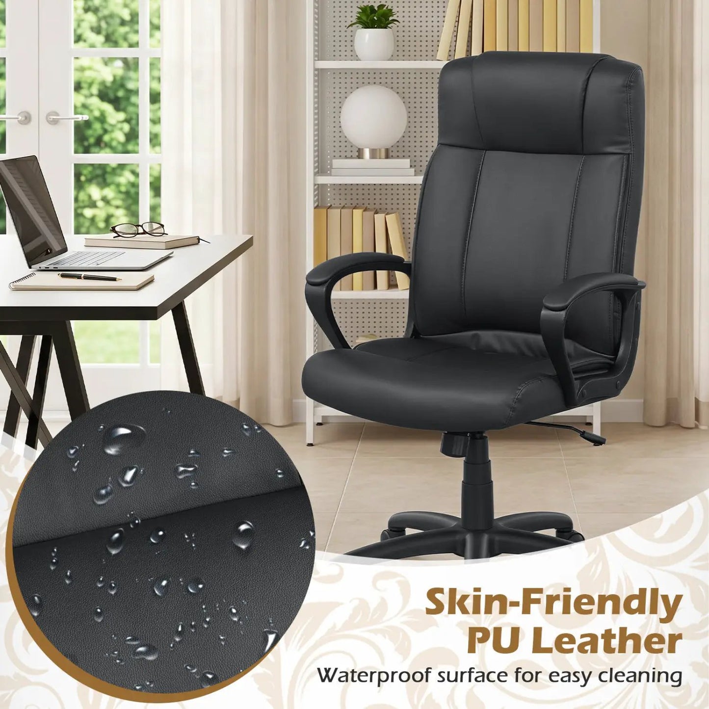Ergonomic Office Chair With Rocking Function