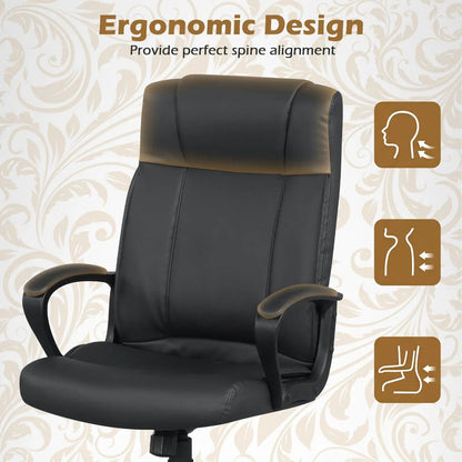 Ergonomic Office Chair With Rocking Function