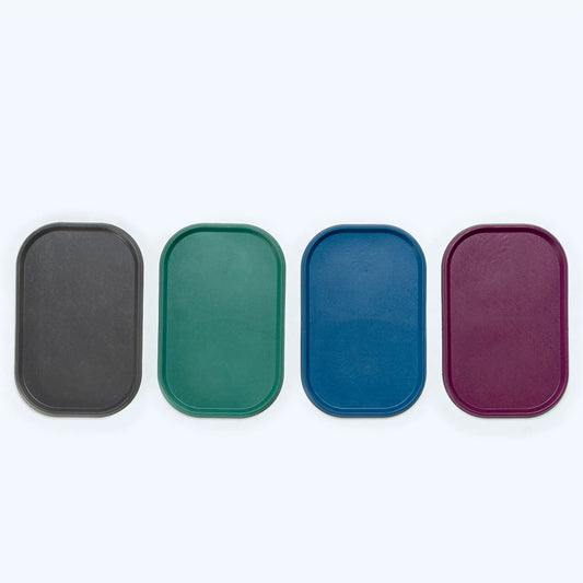 West Paw non-slip placemat set of 4 with raised edges in gray green blue purple on Tampa Home & Garden Store